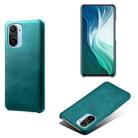 For Xiaomi Mi 11i 5G Calf Texture PC + PU Phone Case(Green) - 1