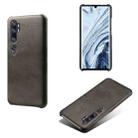 For Xiaomi Mi CC9 Pro / Mi Note 10 Pro / Mi Note 10 Calf Texture PC + PU Phone Case(Black) - 1