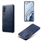 For Xiaomi Mi CC9 Pro / Mi Note 10 Pro / Mi Note 10 Calf Texture PC + PU Phone Case(Blue) - 1