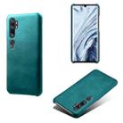 For Xiaomi Mi CC9 Pro / Mi Note 10 Pro / Mi Note 10 Calf Texture PC + PU Phone Case(Green) - 1