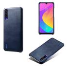 For Xiaomi Mi CC9e / Mi A3 Calf Texture PC + PU Phone Case(Blue) - 1