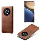 For Honor Magic3 Calf Texture PC + PU Phone Case(Brown) - 1