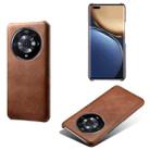 For Honor Magic3 Pro Calf Texture PC + PU Phone Case(Brown) - 1