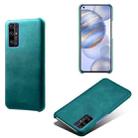 For Honor 30 Calf Texture PC + PU Phone Case(Green) - 1