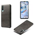 For Honor 30i Calf Texture PC + PU Phone Case(Black) - 1