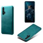 For Honor 20 Pro Calf Texture PC + PU Phone Case(Green) - 1