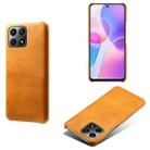 For Honor X30i Calf Texture PC + PU Phone Case(Orange) - 1
