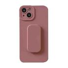 For iPhone 13 Pro Max TPU Phone Case with Holder (Pink) - 1