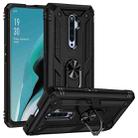 For OPPO Reno2 Z Shockproof TPU + PC Phone Case(Black) - 1