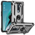 For OPPO Reno2 Z Shockproof TPU + PC Phone Case(Silver) - 1