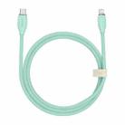 Baseus CAGD020006 Jelly Series 20W Type-C to 8 Pin Liquid Silicone Fast Charging Data Cable, Cable Length: 1.2m(Green) - 1