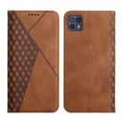 For Motorola Moto G50 5G Skin Feel Magnetic Leather Phone Case(Brown) - 1