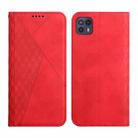 For Motorola Moto G50 5G Skin Feel Magnetic Leather Phone Case(Red) - 1