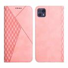 For Motorola Moto G50 5G Skin Feel Magnetic Leather Phone Case(Rose Gold) - 1