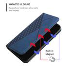 For Xiaomi Redmi Note 11 5G Skin Feel Magnetic Leather Phone Case(Blue) - 3