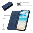 For Xiaomi Redmi Note 11 5G Skin Feel Magnetic Leather Phone Case(Blue) - 4