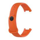 For Xiaomi Redmi Smart Band Pro Silicone Watch Band(Orange) - 1