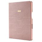 GEBEI PU+TPU Horizontal Flip Protective Case with Holder & Card Slots(Rose Gold) - 2