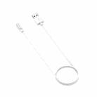 For Noise Colorfit Pro 3 Smart Watch Magnetic Charging Cable, Length: 1m(White) - 1