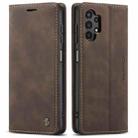 For Samsung Galaxy A13 4G/A13 5G/A04S/A04/M13 5G CaseMe 013 Multifunctional Horizontal Flip Leather Phone Case(Coffee) - 2