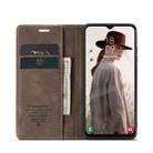 For Samsung Galaxy A13 4G/A13 5G/A04S/A04/M13 5G CaseMe 013 Multifunctional Horizontal Flip Leather Phone Case(Coffee) - 3