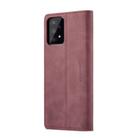 For Samsung Galaxy A53 5G CaseMe 013 Multifunctional Horizontal Flip Leather Phone Case(Wine Red) - 3
