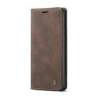 For Samsung Galaxy A53 5G CaseMe 013 Multifunctional Horizontal Flip Leather Phone Case(Coffee) - 1