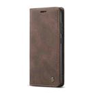 For Samsung Galaxy S22 CaseMe 013 Multifunctional Horizontal Flip Leather Phone Case(Coffee) - 2
