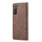 For Samsung Galaxy S22 CaseMe 013 Multifunctional Horizontal Flip Leather Phone Case(Coffee) - 3