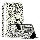 For Samsung Galaxy S22+ 5G 3D Pattern Horizontal Flip PU Leather Phone Case(Yellow Leopard) - 1