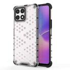 For Honor X30i Honeycomb PC + TPU Phone Case(White) - 1