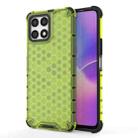 For Honor X30i Honeycomb PC + TPU Phone Case(Green) - 1