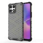 For Honor X30i Honeycomb PC + TPU Phone Case(Black) - 1