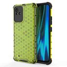 For OPPO Realme Narzo 50 4G Honeycomb PC + TPU Phone Case(Green) - 1