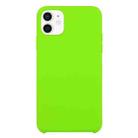 For iPhone 12 mini Solid Silicone Phone Case (Dark Green) - 1