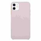 For iPhone 12 mini Solid Silicone Phone Case (Lavender Purple) - 1