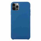 For iPhone 12 Pro Max Solid Silicone Phone Case(Cobalt Blue) - 1