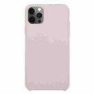 For iPhone 12 Pro Max Solid Silicone Phone Case(Lavender Purple) - 1