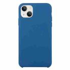 For iPhone 13 mini Solid Silicone Phone Case (Cobalt Blue) - 1