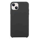 For iPhone 13 mini Solid Silicone Phone Case (Ash) - 1