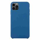 For iPhone 13 Pro Solid Silicone Phone Case (Cobalt Blue) - 1
