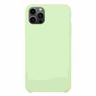 For iPhone 13 Pro Max Solid Silicone Phone Case (Mint Green) - 1