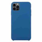 For iPhone 13 Pro Max Solid Silicone Phone Case (Cobalt Blue) - 1