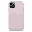 For iPhone 13 Pro Max Solid Silicone Phone Case (Lavender Purple) - 1