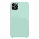 For iPhone 13 Pro Max Solid Silicone Phone Case (Emerald Green) - 1