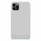 For iPhone 13 Pro Max Solid Silicone Phone Case (Blue Grey) - 1