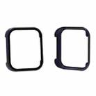 For OPPO Watch 2 42mm PC + Tempered Glass Watch Protective Case(Ink Blue) - 1