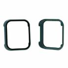 For OPPO Watch 2 42mm PC + Tempered Glass Watch Protective Case(Pine Needle Green) - 1