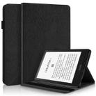 For Amazon Kindle Paperwhite 5 2021 Life Tree Series Leather Tablet Case(Black) - 1