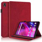 For Lenovo Tab K10 Life Tree Series Leather Tablet Case(Red) - 1